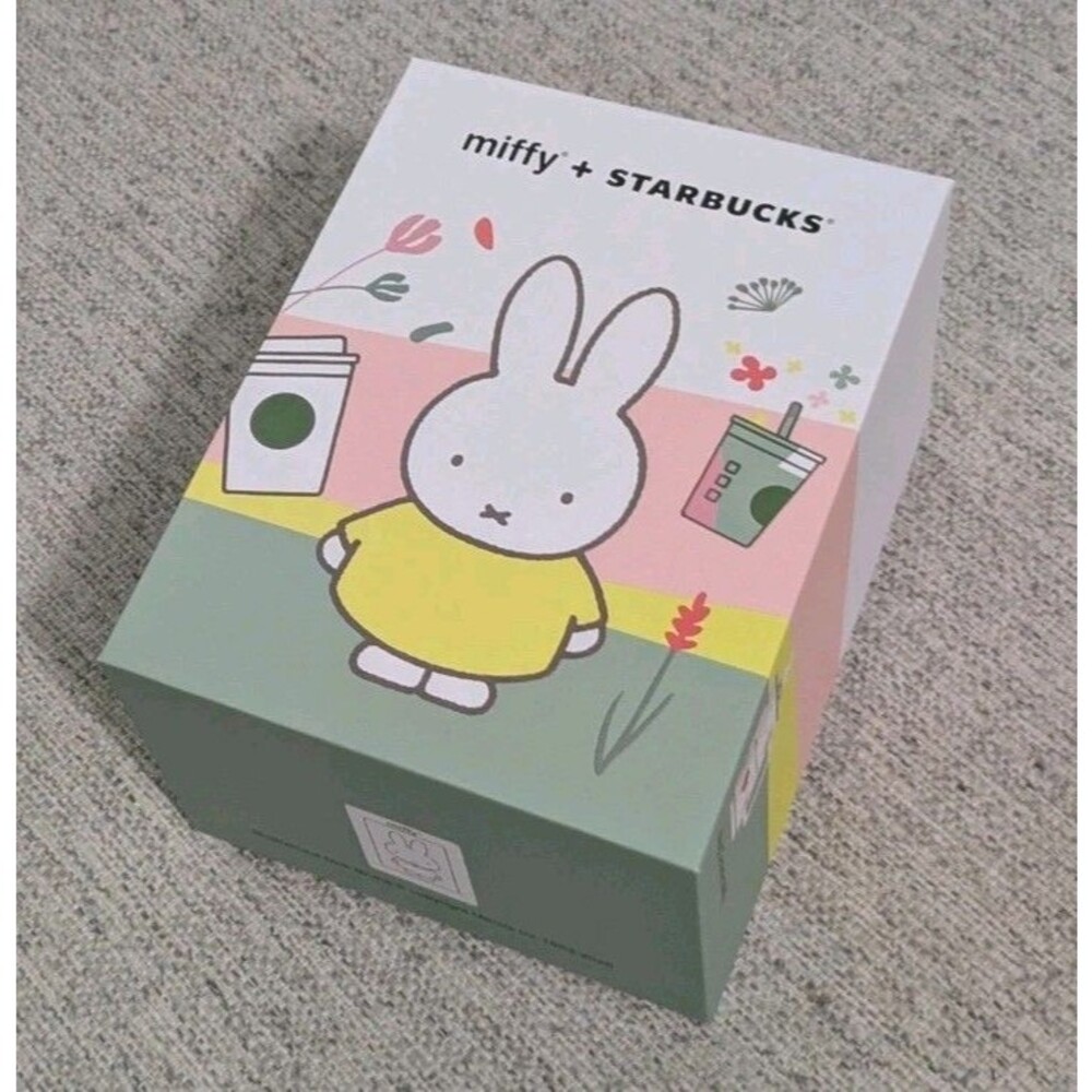 2026 Starbucks x Miffy Ceramic Mug 14oz New In Box Ready to Ship - Picture 3 of 3